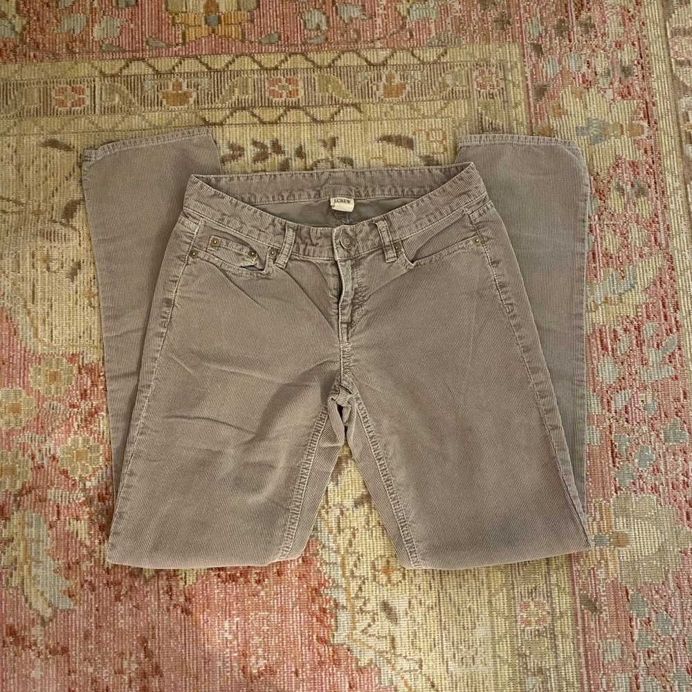 EUC jcrew grey corduroys size 25 short